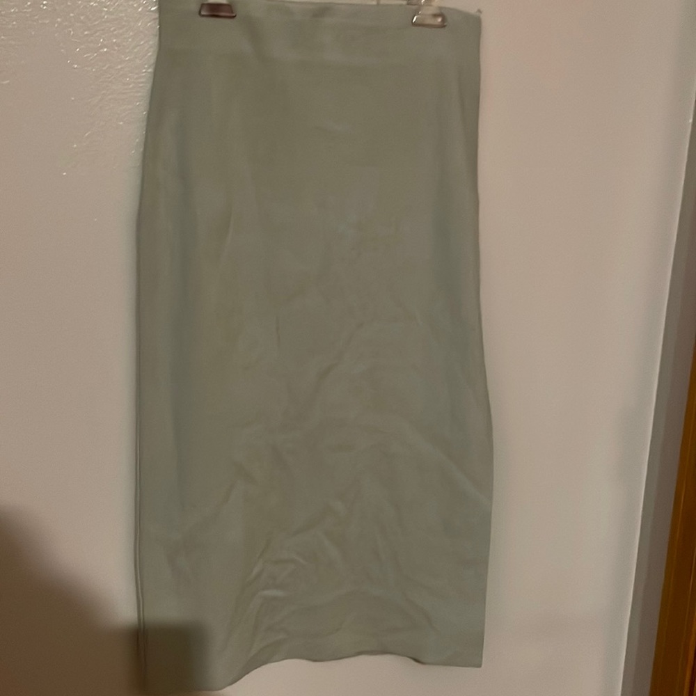 Light blue skirt